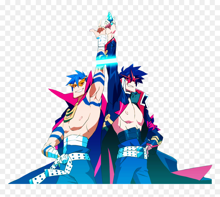 "a Non Canon Au Gurren Lagann Role Playing Website - Tengen Toppa Gurren Lagann Lagann, HD Png Download - gurren lagann png