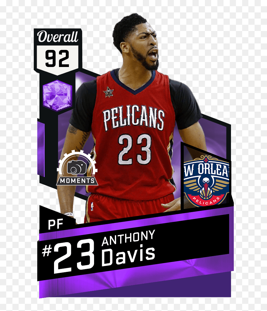 Wilt Chamberlain Nba 2k17, HD Png Download - anthony davis png
