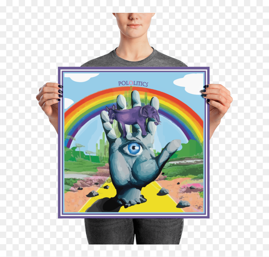 Vaporwave Aesthetic Wall Art, HD Png Download - yellow brick road png