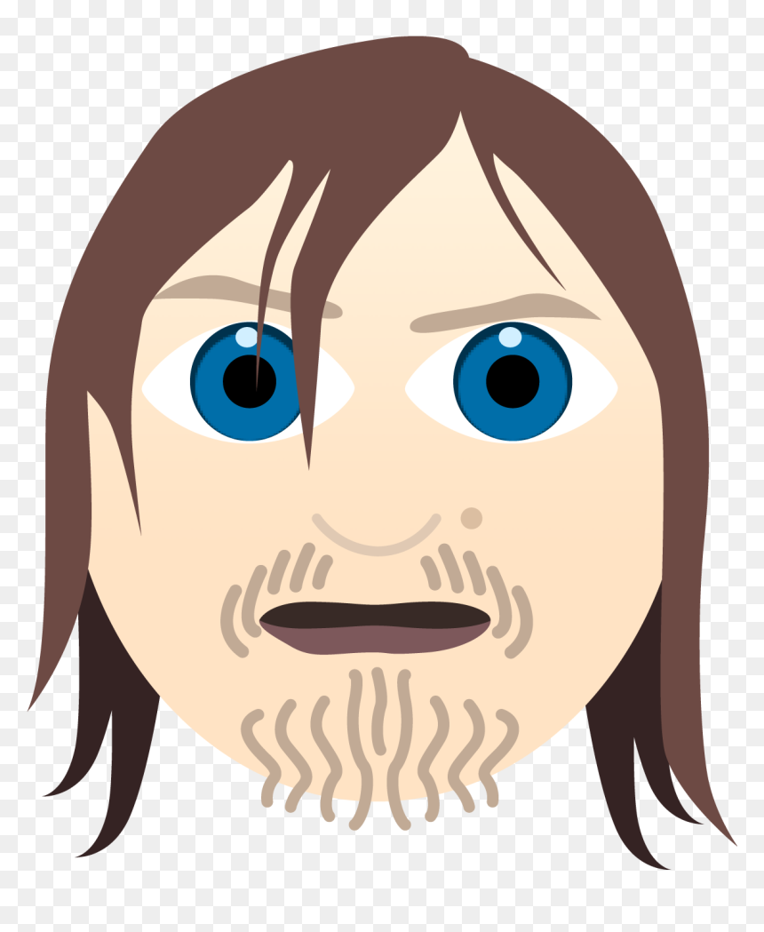 Cartoon Clipart , Png Download - Rick Grimes, Transparent Png - daryl dixon png