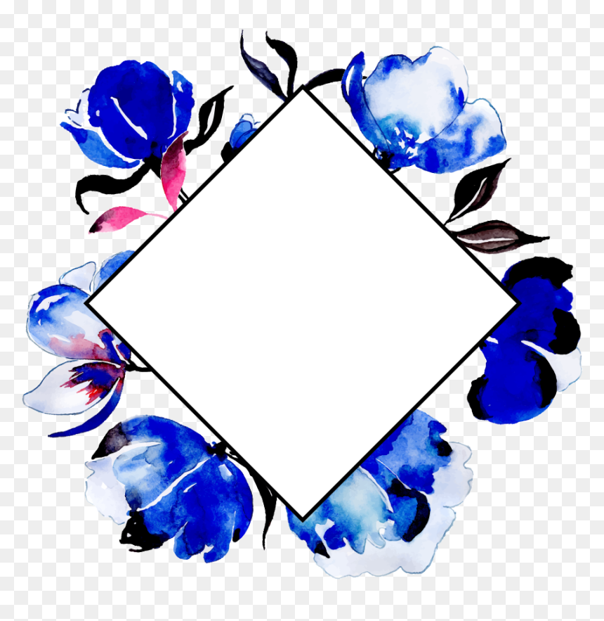 Clip Art, HD Png Download - blue frame png