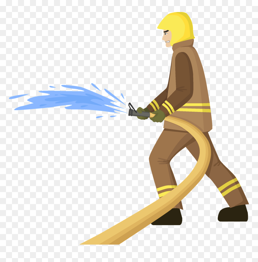Illustration, HD Png Download - firefighter png