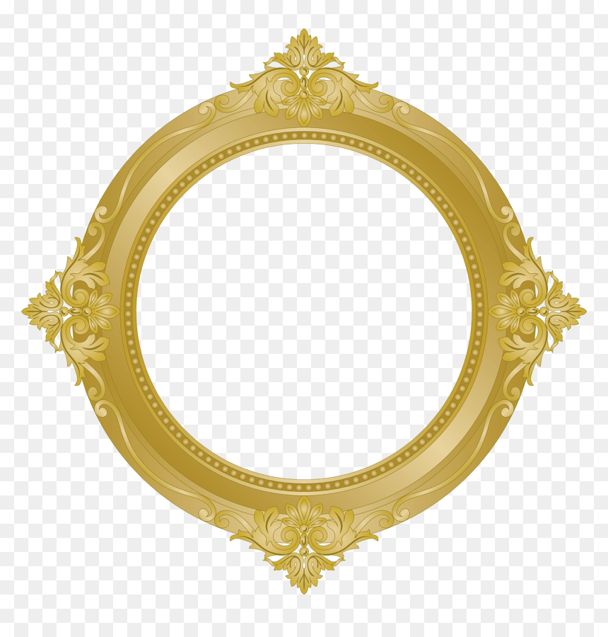 Circle, HD Png Download - circular frame png