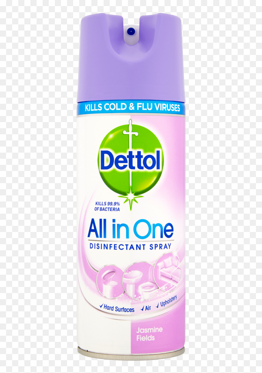 Dettol All In One Disinfectant Spray, HD Png Download - spray can png