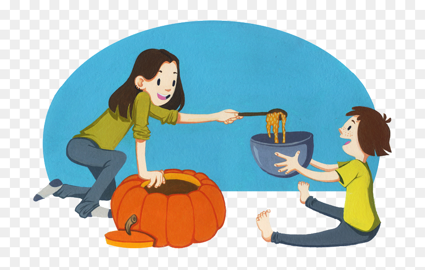Pumpkin-kids, HD Png Download - thanksgiving pumpkin png