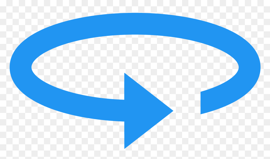 Arrow 3d Png - 3d Rotate Icon Transparent, Png Download - 3d arrow png