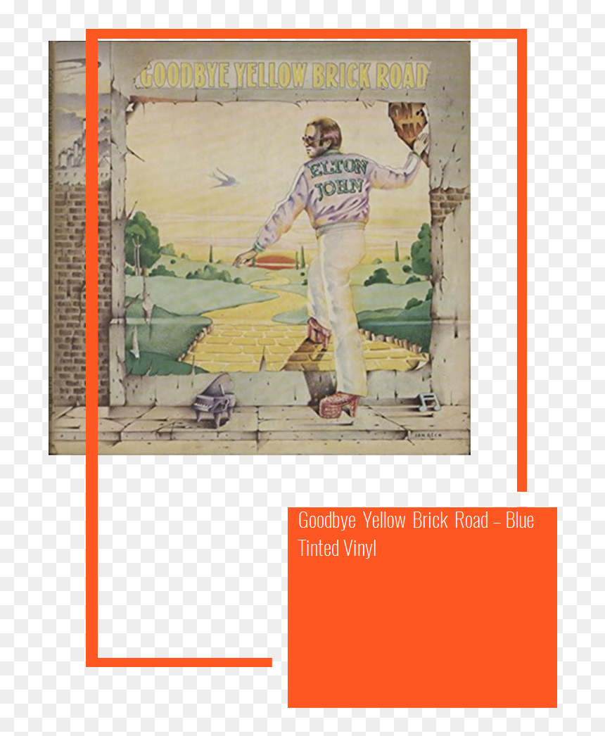 Elton John Goodbye Yellow Brick Road Blu Ray, HD Png Download - yellow brick road png