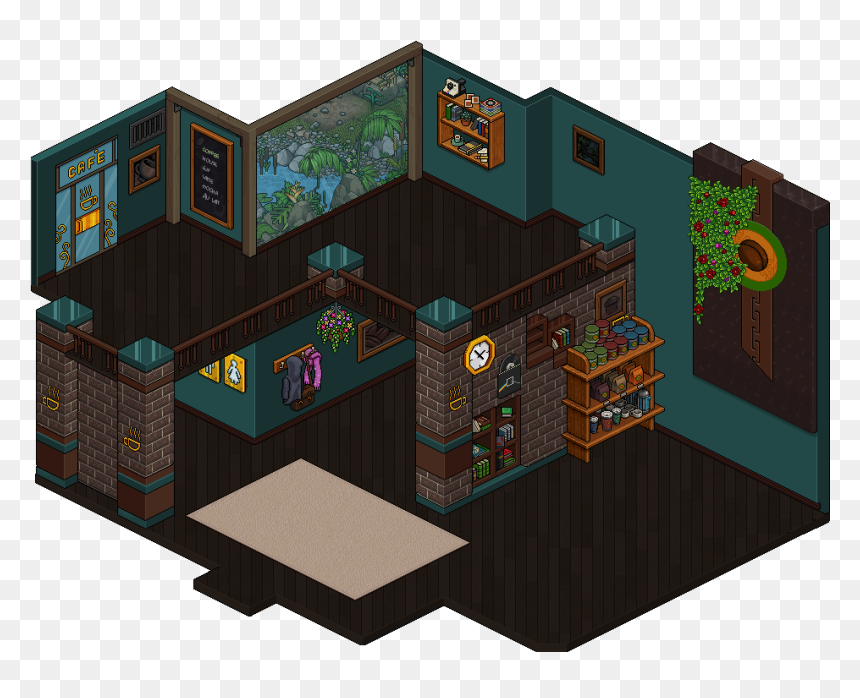 Coffe - Habbo Café, HD Png Download - coffe png