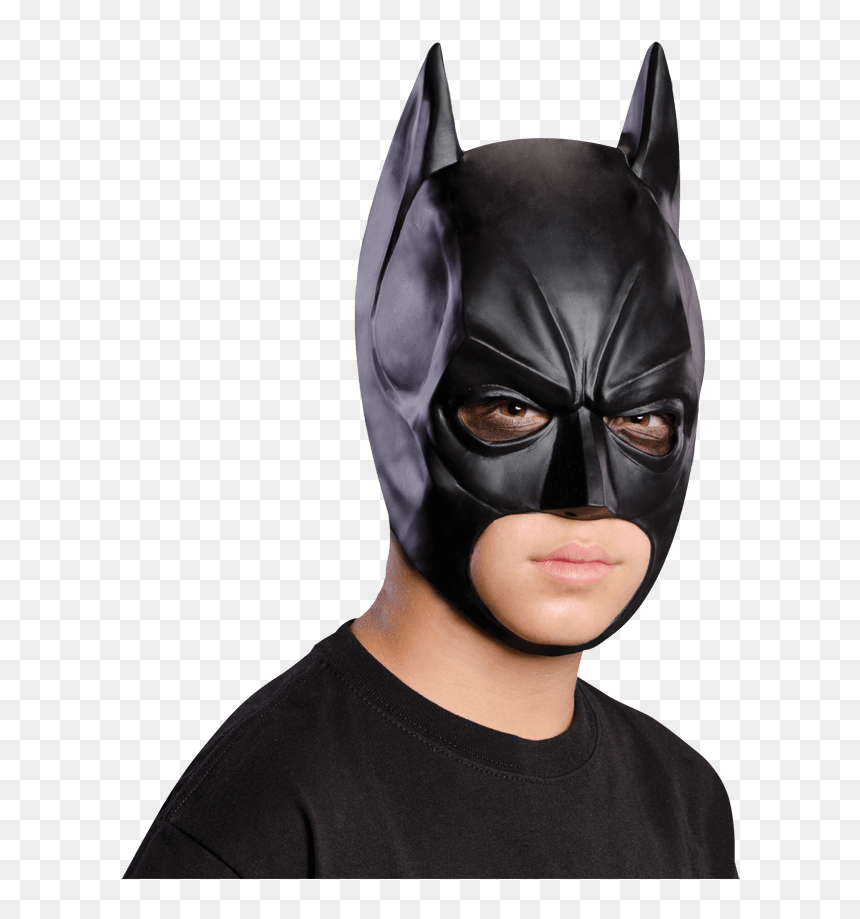 Batman Joker Bane Black Mask - Batman Mask, HD Png Download - batman cowl png