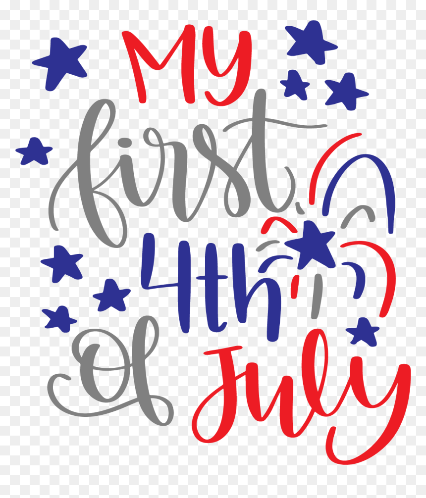 First 4th Of July Clipart, HD Png Download - july 4th png