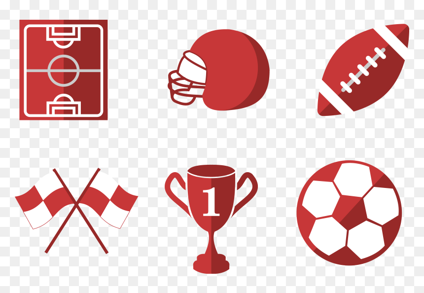 American Football Football Pitch Clip Art - Clip Art, HD Png Download - american football png