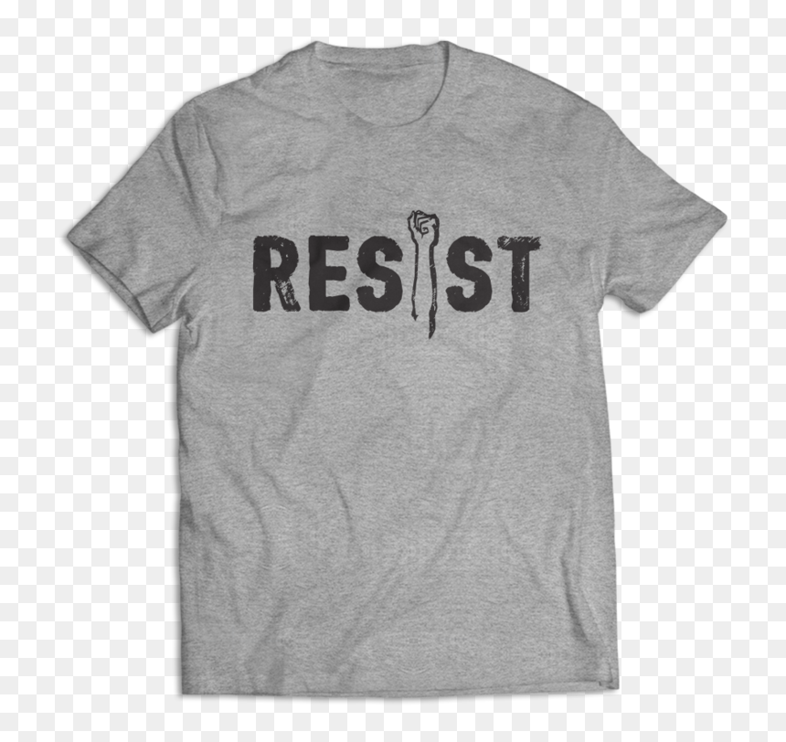 Anti Trump Power Fist T-shirt - Baby Yoda Valentine Shirt, HD Png Download - black power fist png