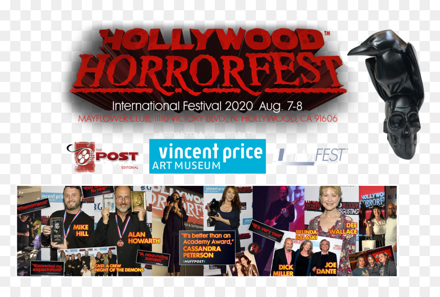 Hollywood Horrorfest - Flyer, HD Png Download - hollywood star png