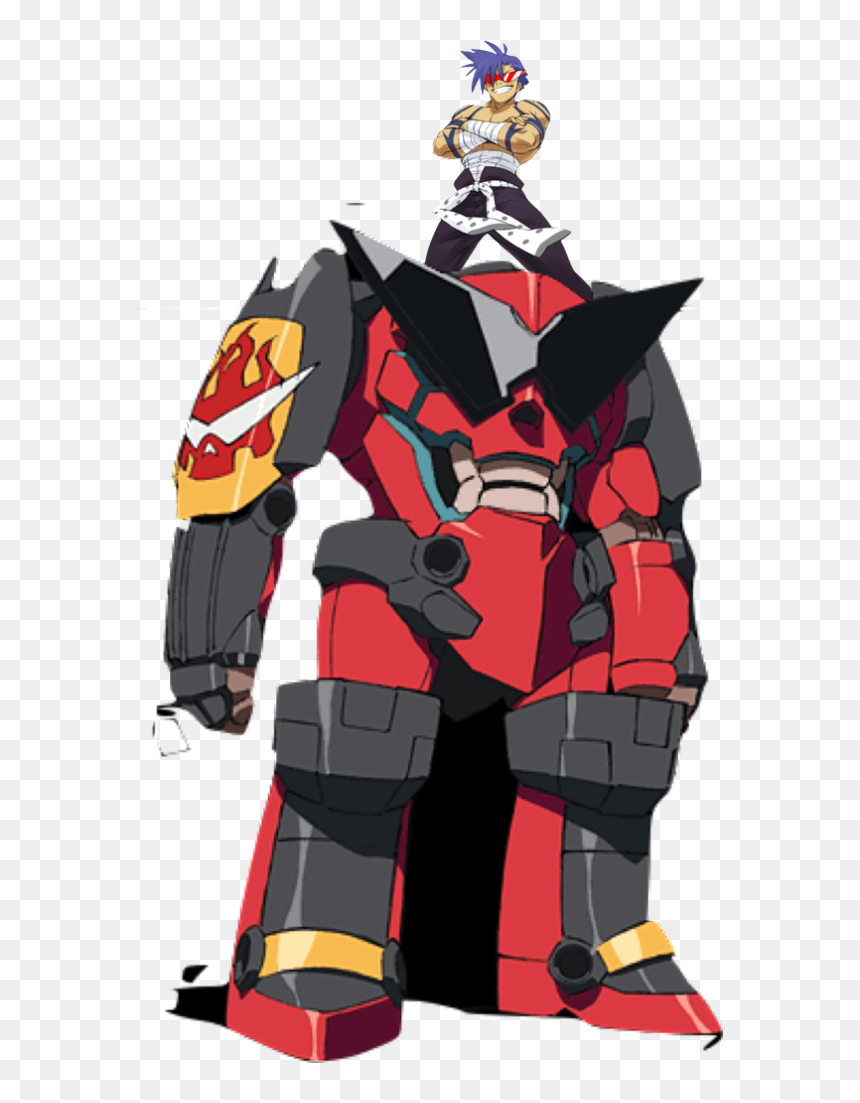 Gurren Lagann Mecha Clipart , Png Download - Gurren Lagann Gunmen Toy, Transparent Png - gurren lagann png
