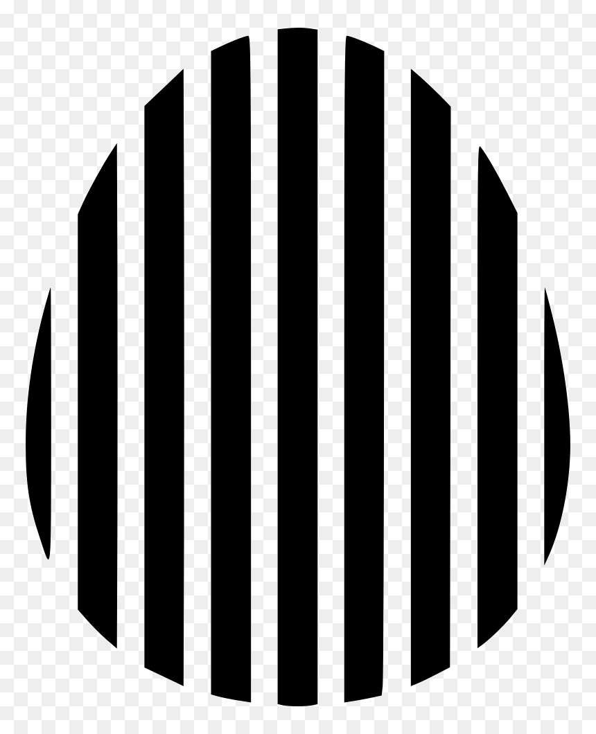 Paschal Egg Decorated Decoration Stripes - Illustration, HD Png Download - black stripes png