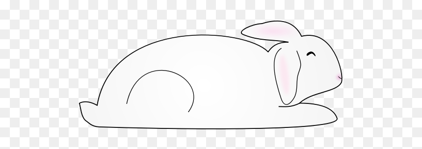 White Bunny Rabbit - Rabbit, HD Png Download - white rabbit png