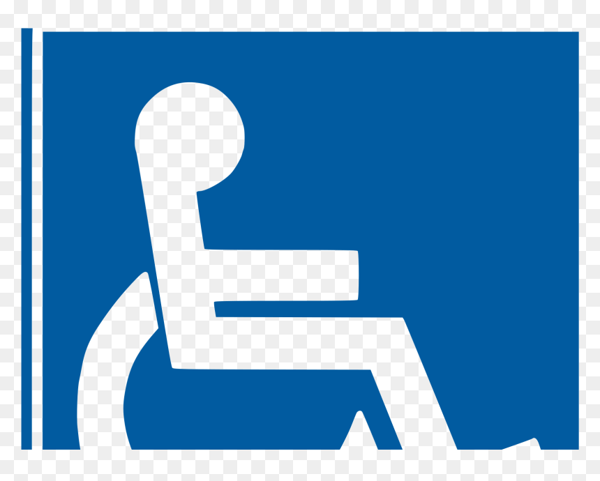 Disabled Car Park Sign, HD Png Download - handicap sign png