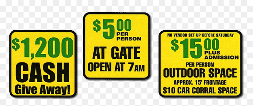Free Handicap Parking Over 700 Show Cars Camping/restrooms - Fabricante De Terremotos, HD Png Download - handicap sign png