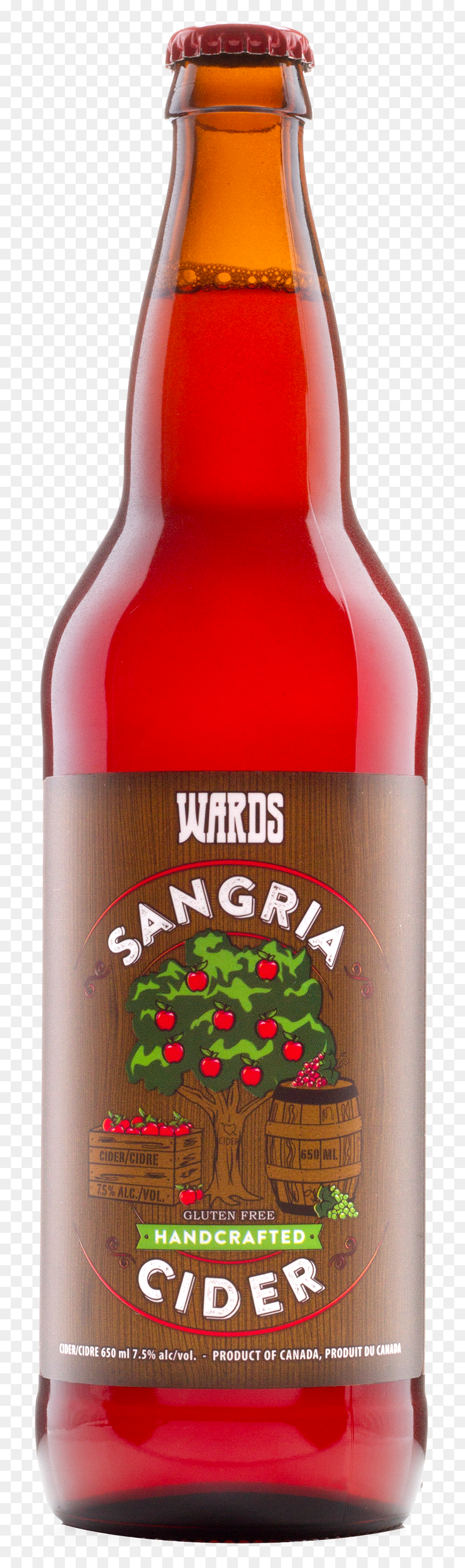 Wards Sangria - Beer Bottle, HD Png Download - sangria png
