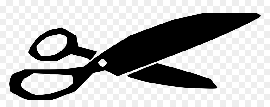 Scissors Throwing Knife Cartoon Byte - Scissors, HD Png Download - cartoon knife png