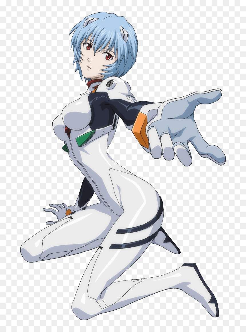 Rei Ayanami Eva Pilot Plugsuit Khara Rebuild Of Evangelion - Transparent Rei Ayanami Png, Png Download - rei ayanami png