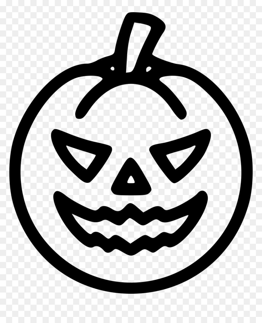 Transparent Pumpkin Head Png - Portable Network Graphics, Png Download - jack o lantern face png