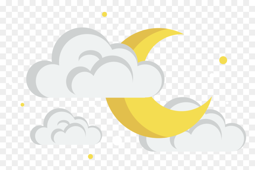 Moon - แค ป ชั่ น ก่อน นอน, HD Png Download - yellow moon png