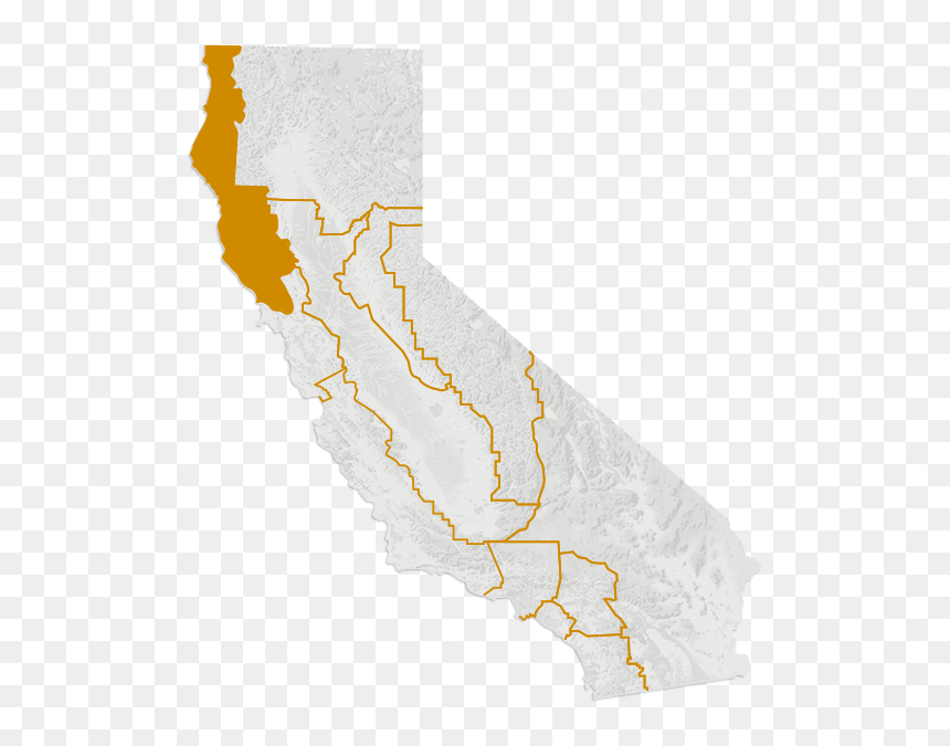 Redwood National & State Parks Vca Maps Northcoast - Stanislaus County, HD Png Download - redwood tree png