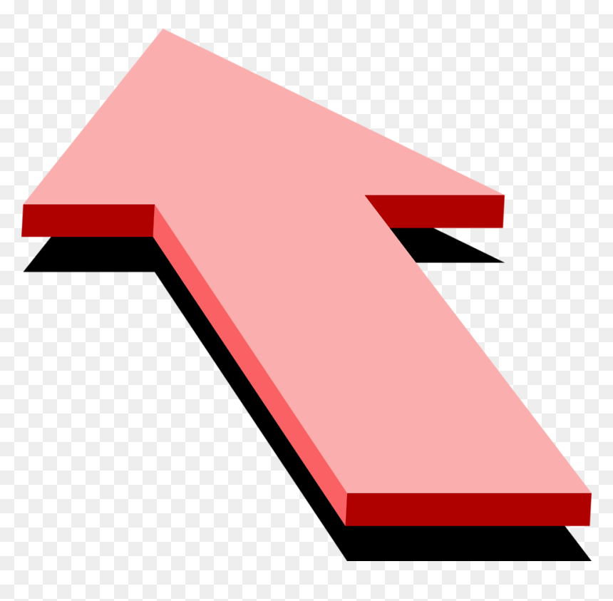 Illustration Of Apink Up Arrow - Clip Art, HD Png Download - 3d arrow png