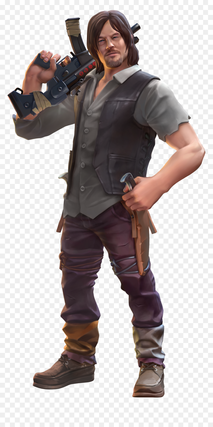 1 - Gods Of Boom X Walking Dead, HD Png Download - daryl dixon png