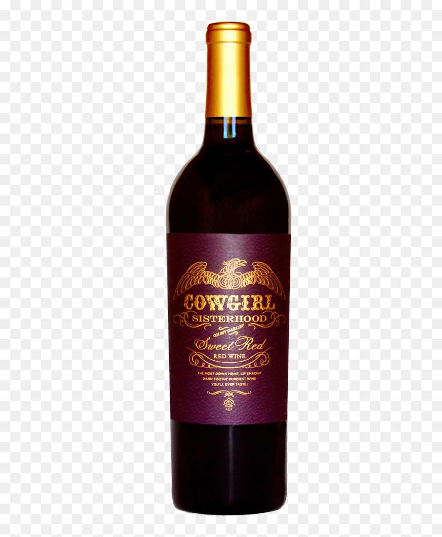 Cowgirl Red Wine, HD Png Download - red wine png