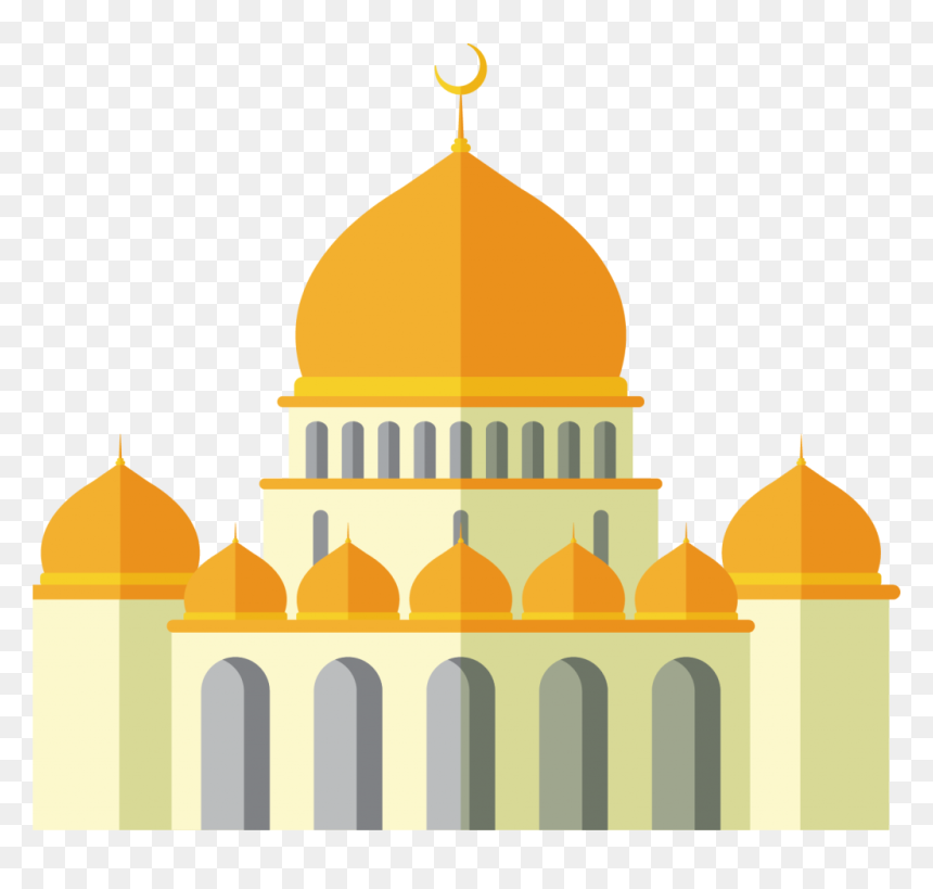 Islamic Background Border Chandelier Lamp Free Png - "санъат Саройи" Истроҳат Боғи, Transparent Png - mosque png