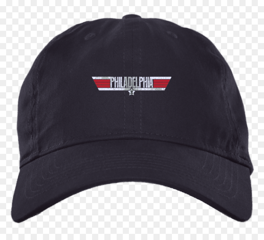 Philadelphia Top Gun Inspired Brushed Twill Unstructured - Baseball Cap, HD Png Download - top gun hat png