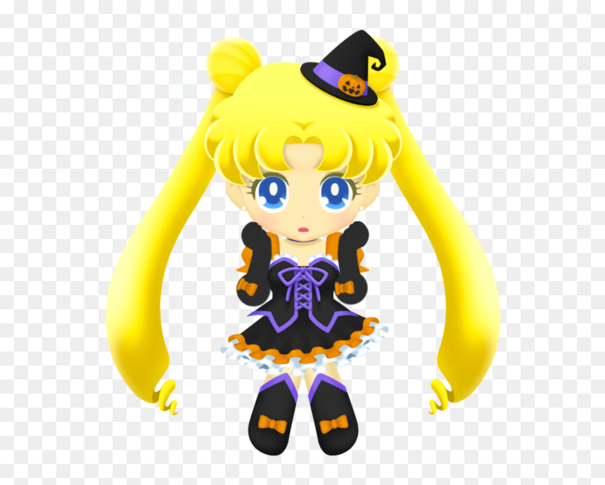 Sailor Moon Drops - Sailor Moon Drops Gif, HD Png Download - yellow moon png