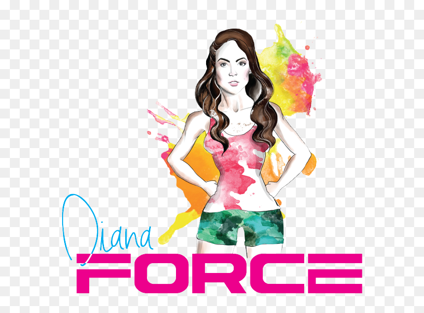 Diana Force Bikini Rocks Challenge - Illustration, HD Png Download - bikini model png