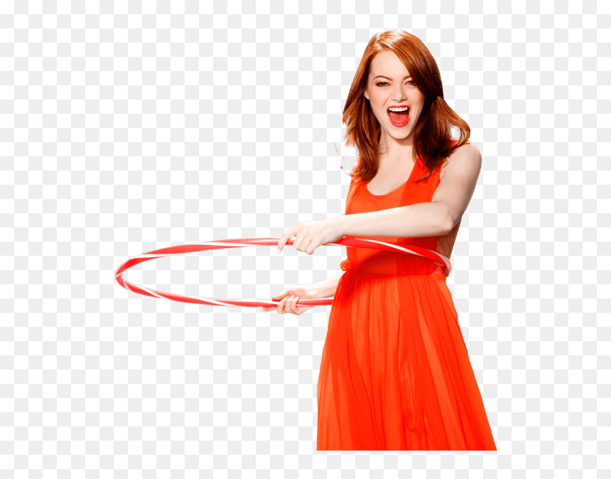 Emma Stone Hula Hoop Clip Arts - Emma Stone Png, Transparent Png - hula hoop png