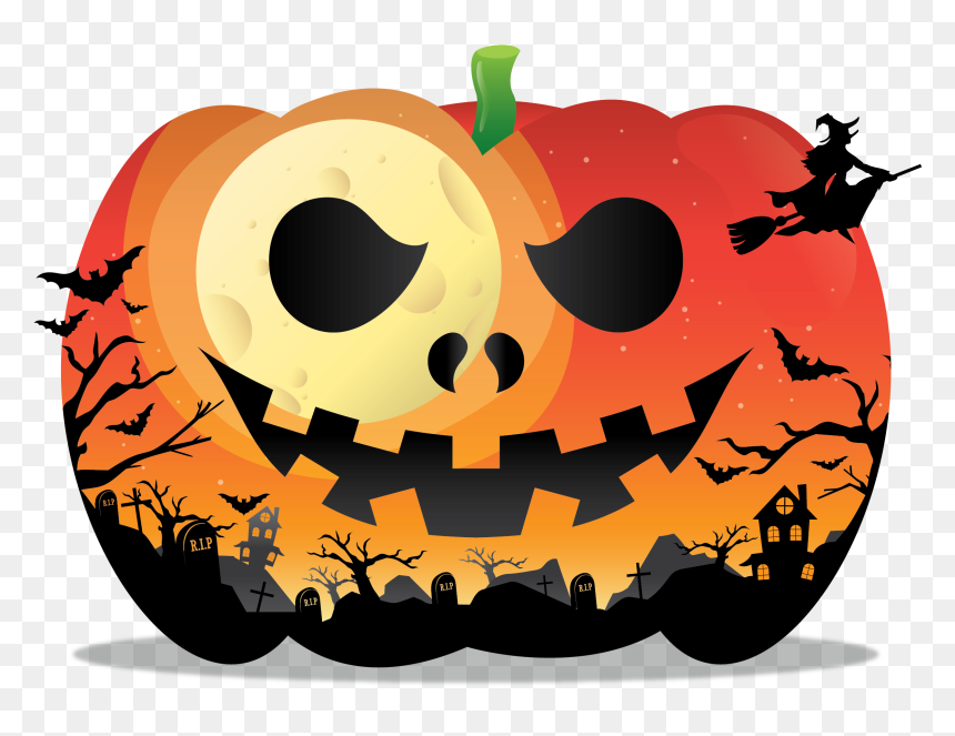 Transparent Real Estate Clipart - Jack-o'-lantern, HD Png Download - jack o lantern face png