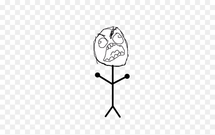 Cartoon, HD Png Download - angry troll face png
