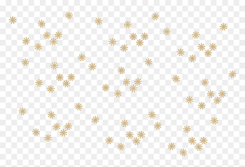 Pattern, HD Png Download - gold snowflake png