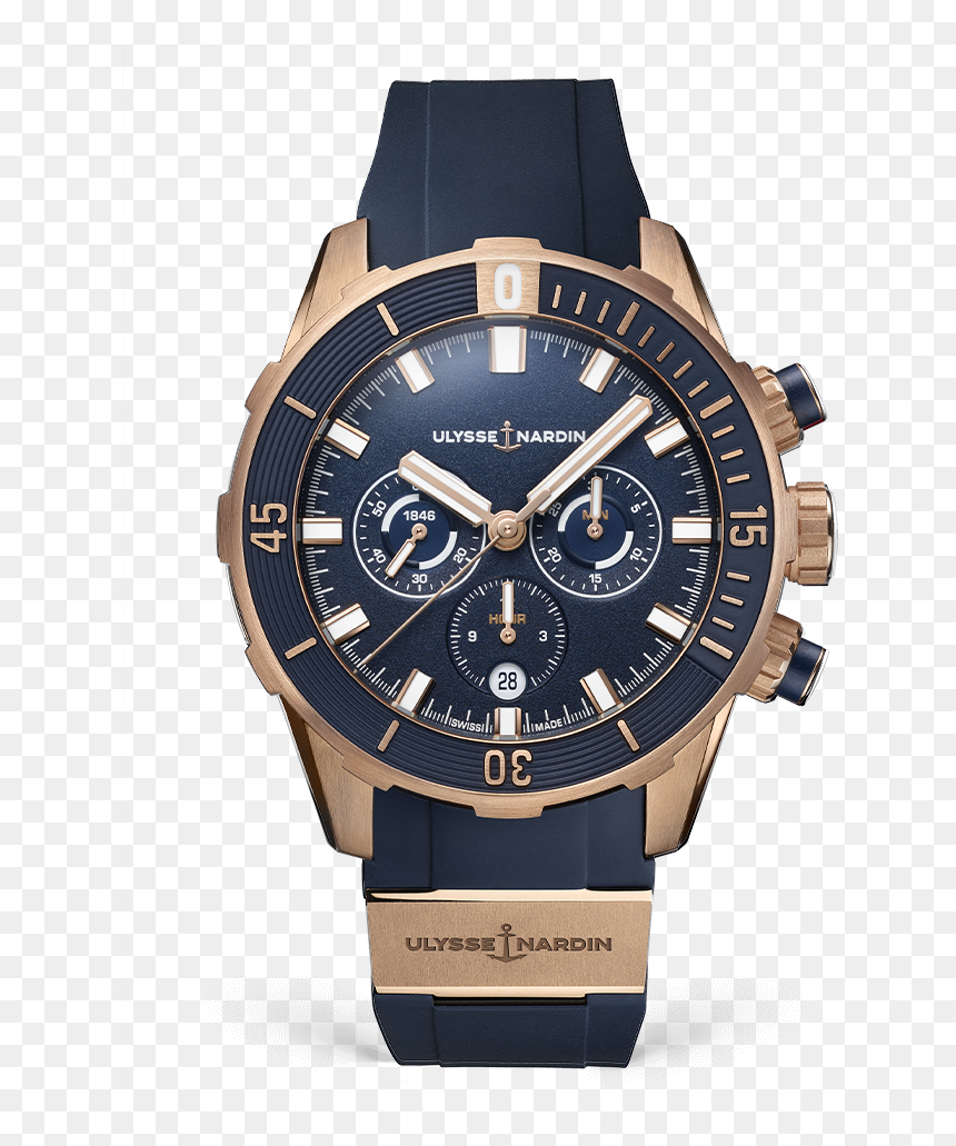 Ulysse Nardin Diver Chronograph 44mm, HD Png Download - handicap sign png