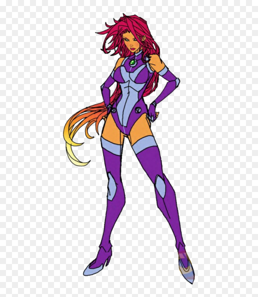 Starfire - Starfire Teen Titans Rebirth, HD Png Download - starfire png