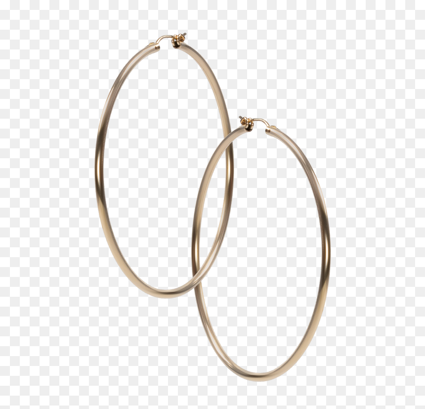 5 - Earrings, HD Png Download - hula hoop png