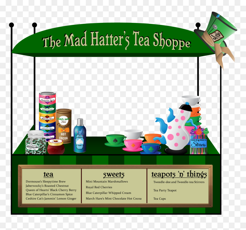 Cartoon, HD Png Download - mad hatter hat png