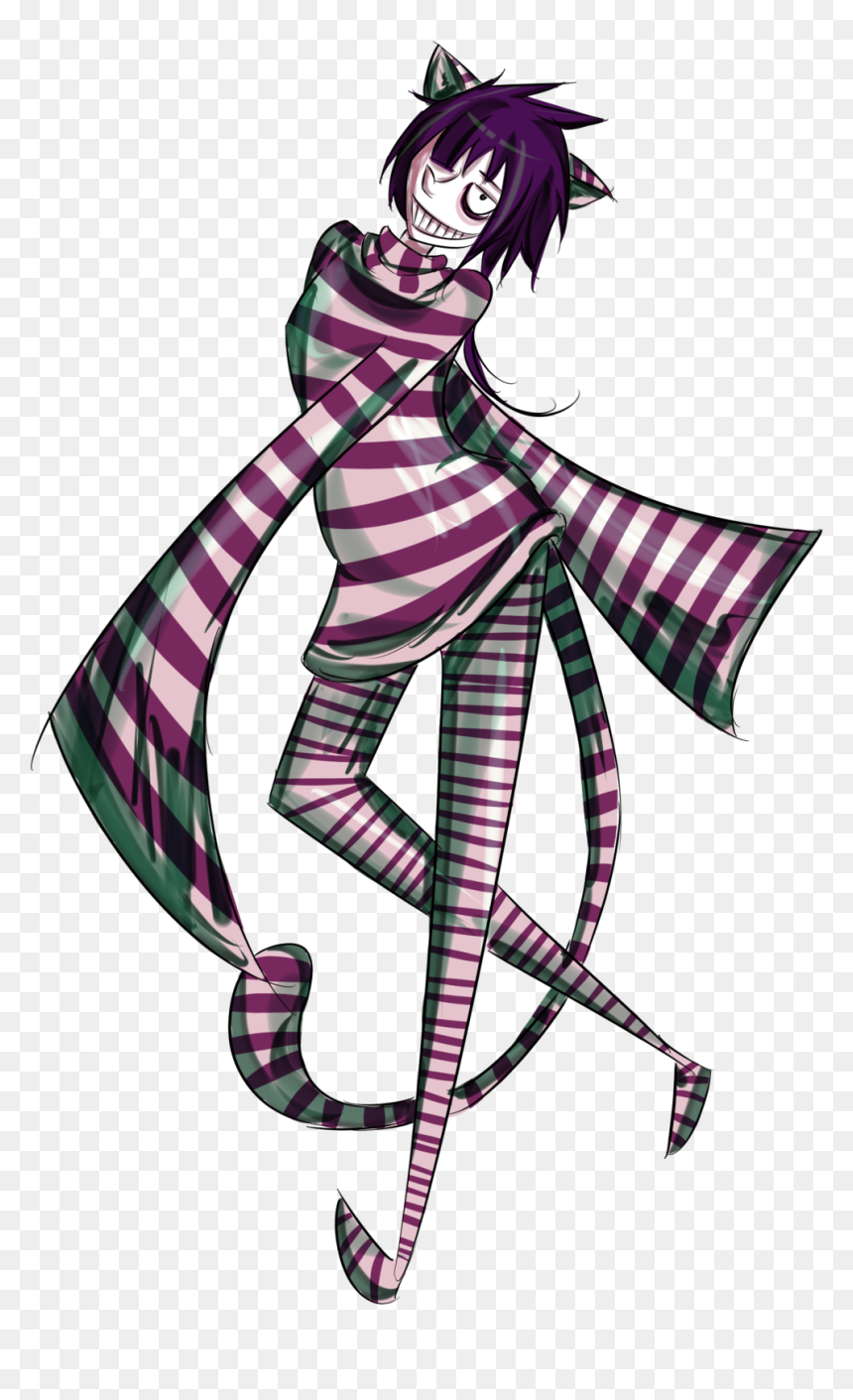 Illustration, HD Png Download - cheshire cat smile png
