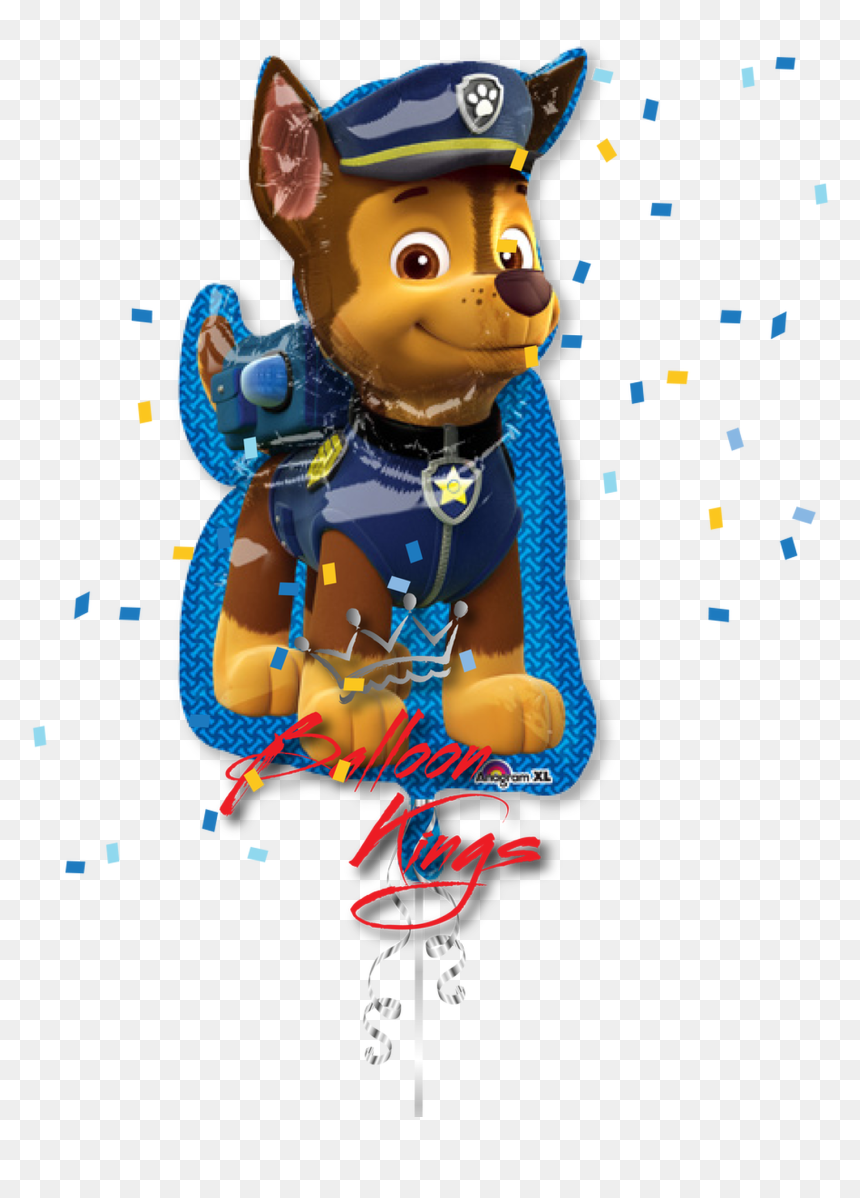 Paw Patrol Shape - Paw Patrol Helium Balloon, HD Png Download - paw patrol rubble png