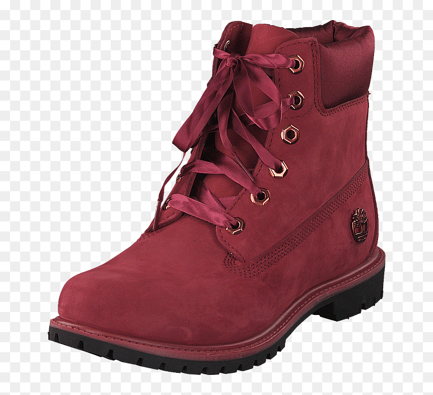 6in Premium Wp Boot L/satin Pomegranate Waterbuck - Work Boots, HD Png Download - timberlands png