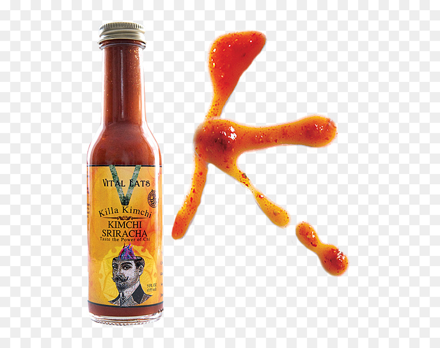Killa Kimchi Hot Sauce - Hot Sauce Png, Transparent Png - sriracha png