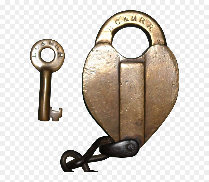 Transparent Vintage Padlock Clipart - Weapon, HD Png Download - vintage key png