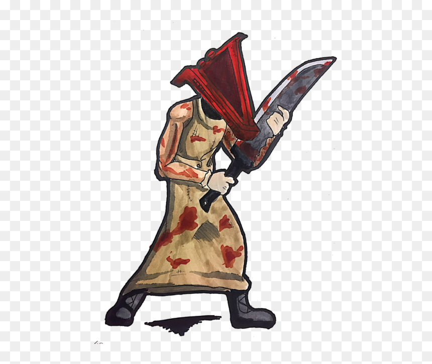 Phantom-zorua - Illustration, HD Png Download - pyramid head png