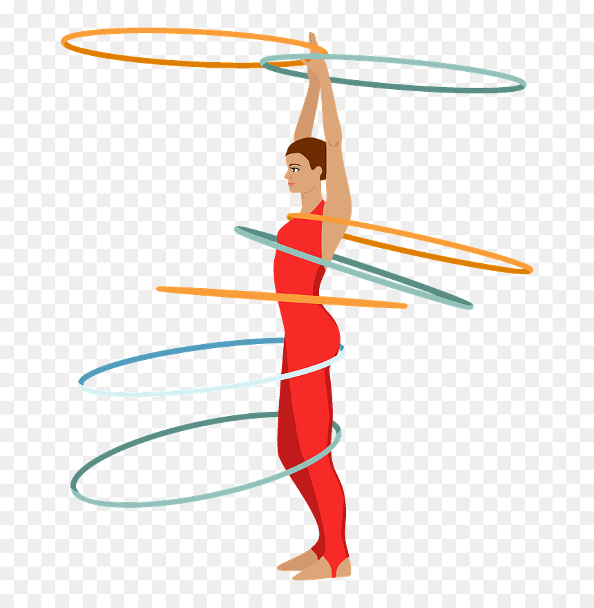 Hula Hoop Clipart - Aircraft, HD Png Download - hula hoop png